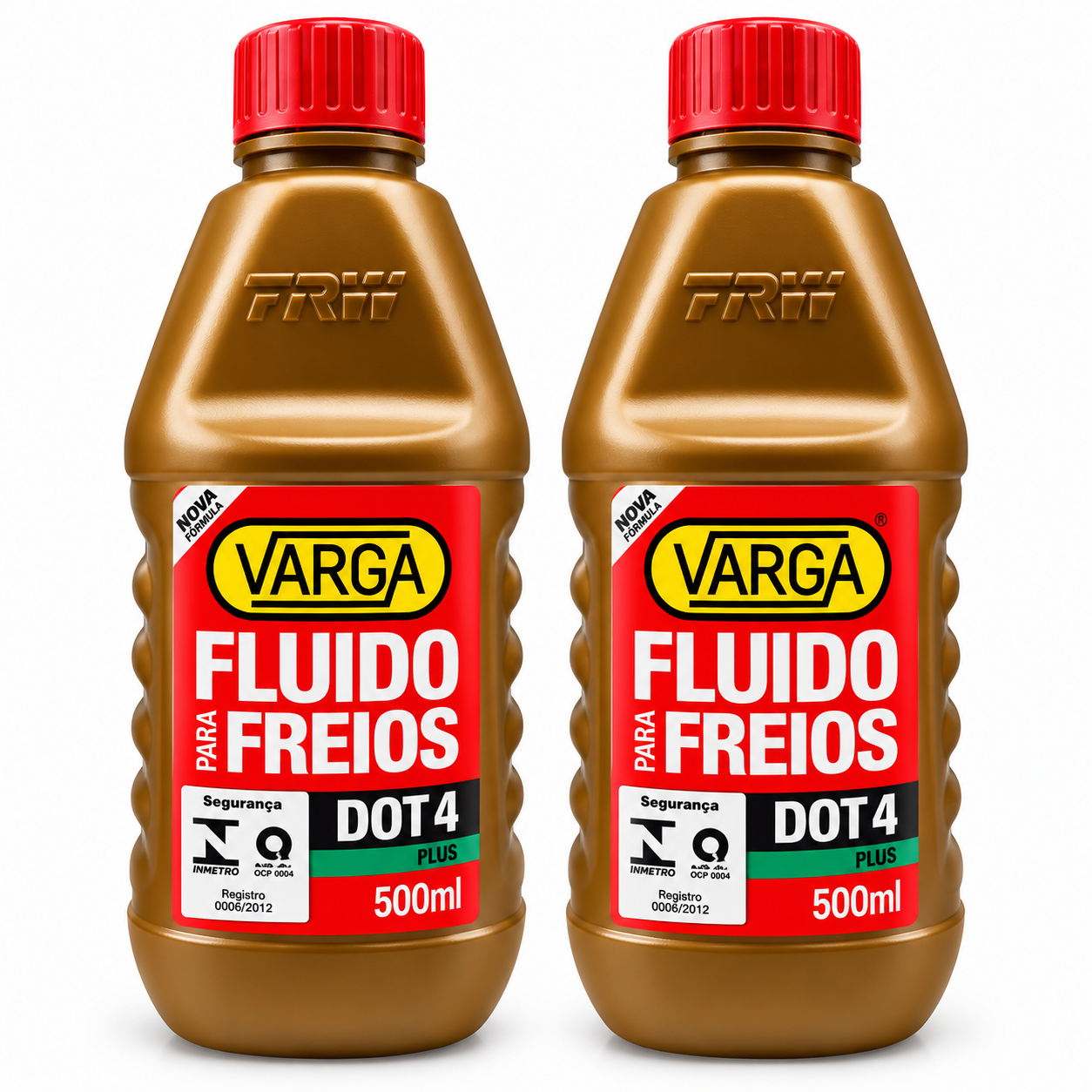Kit 2 Fluido De Freio Óleo Dot4 Varga Trw 500ml Original