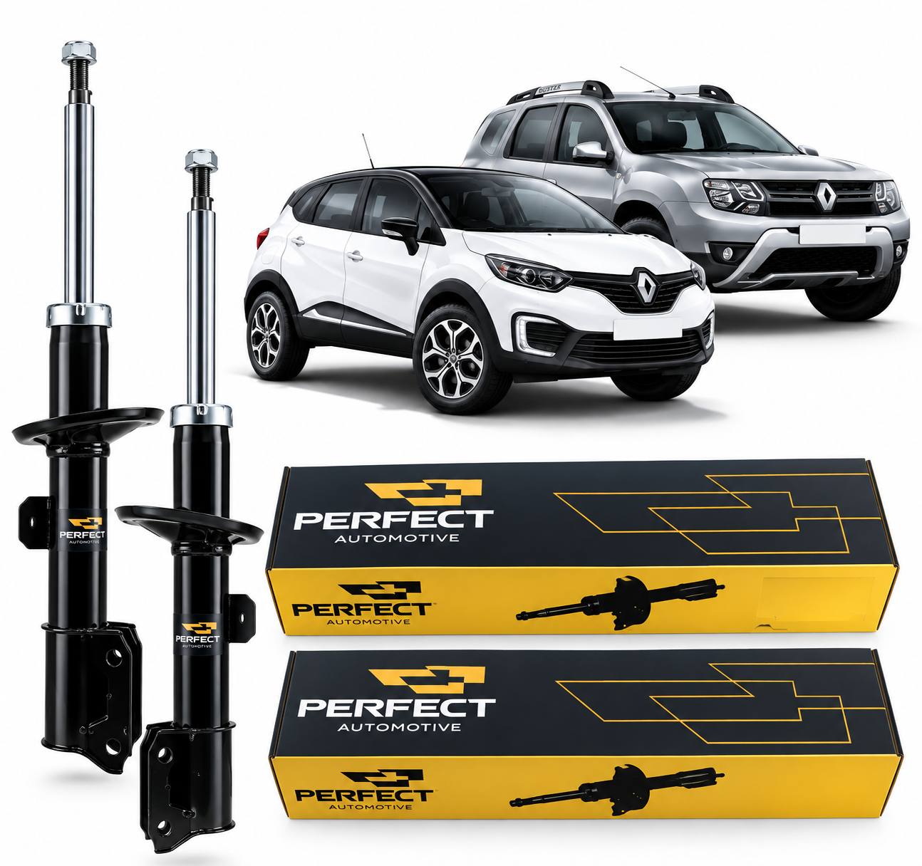 Par Amortecedor Dianteiro Renault Duster Captur Perfect