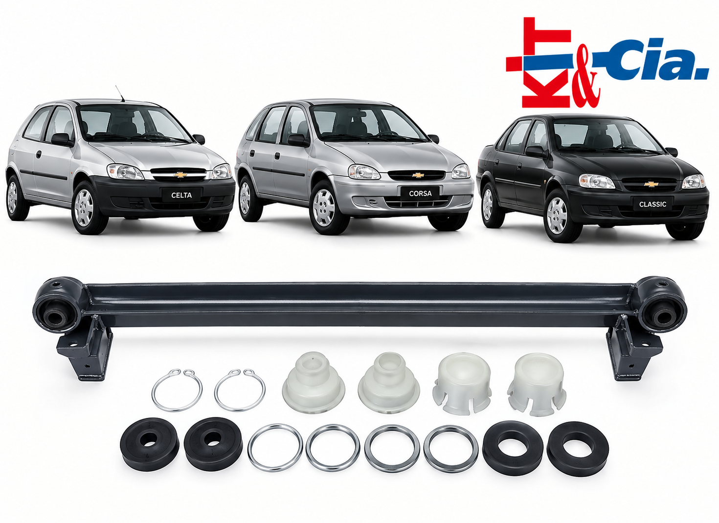 Kit Reparo Trambulador Com Liame Celta Corsa Classic Kit Cia