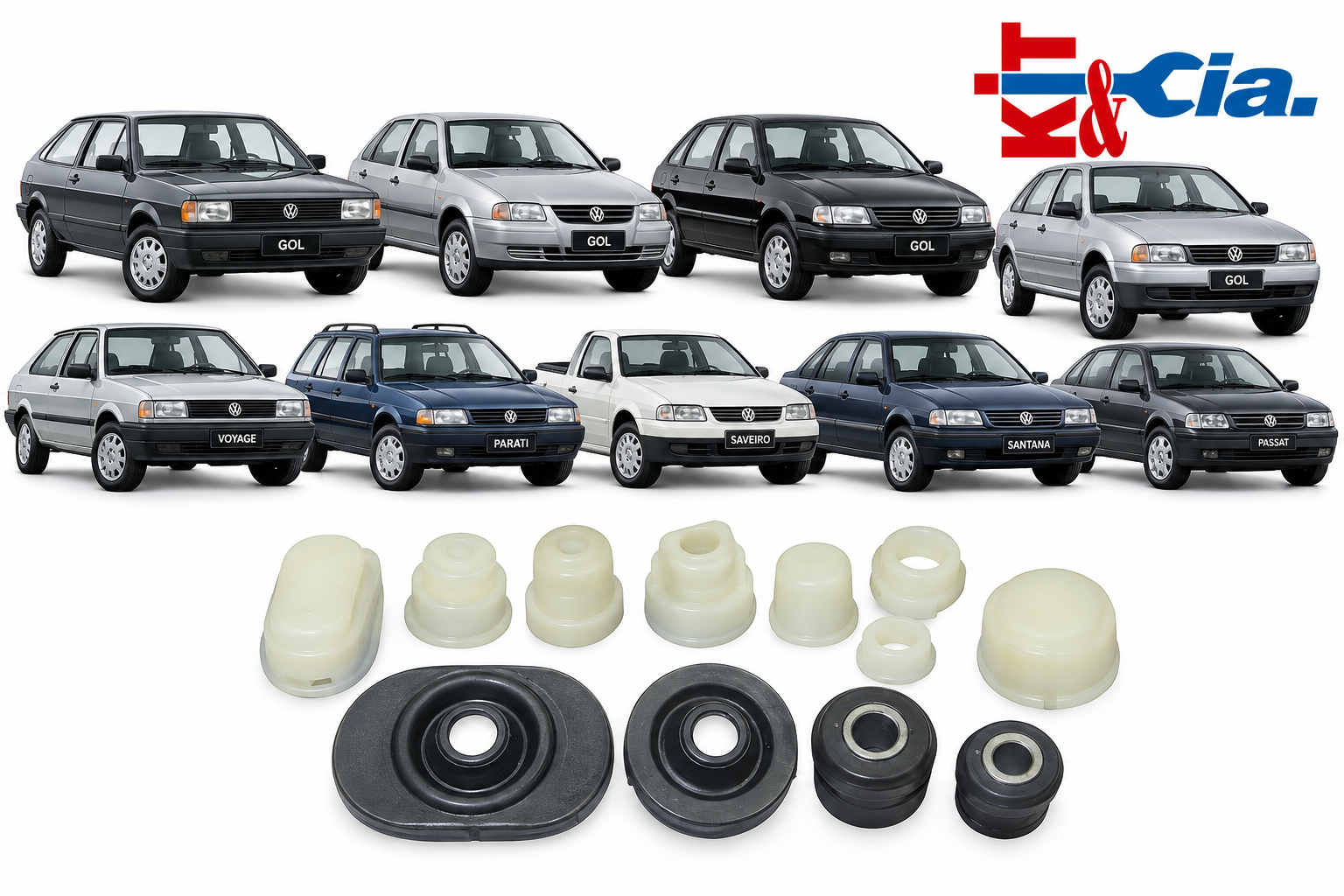 Kit Trambulador Completo 5 Marchas Gol G1 G2 G3 G4 Santana