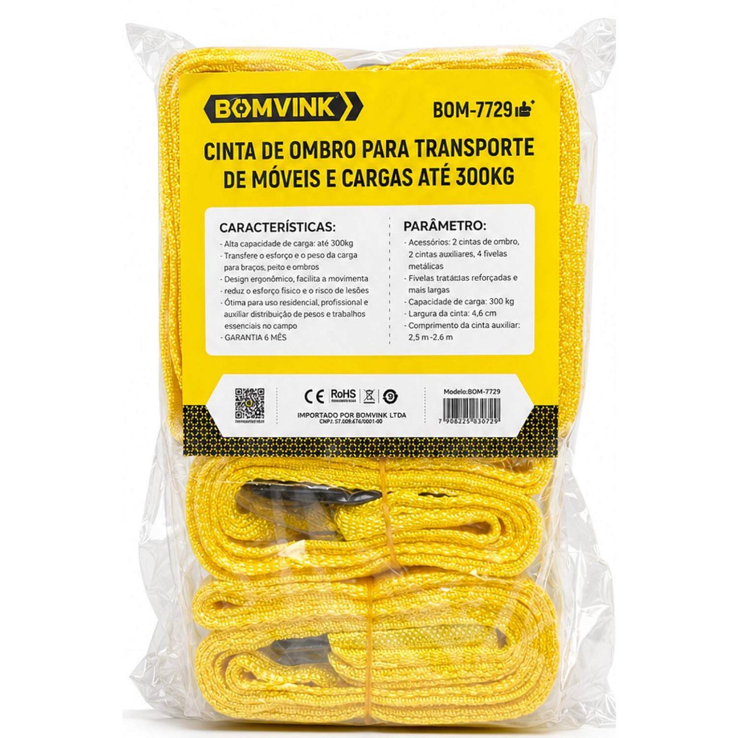Cinta de Ombro para Transporte de Móveis e Cargas