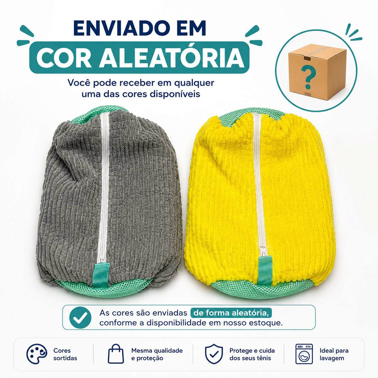 Saco para Lavar Tênis na Máquina de Lavar Roupa