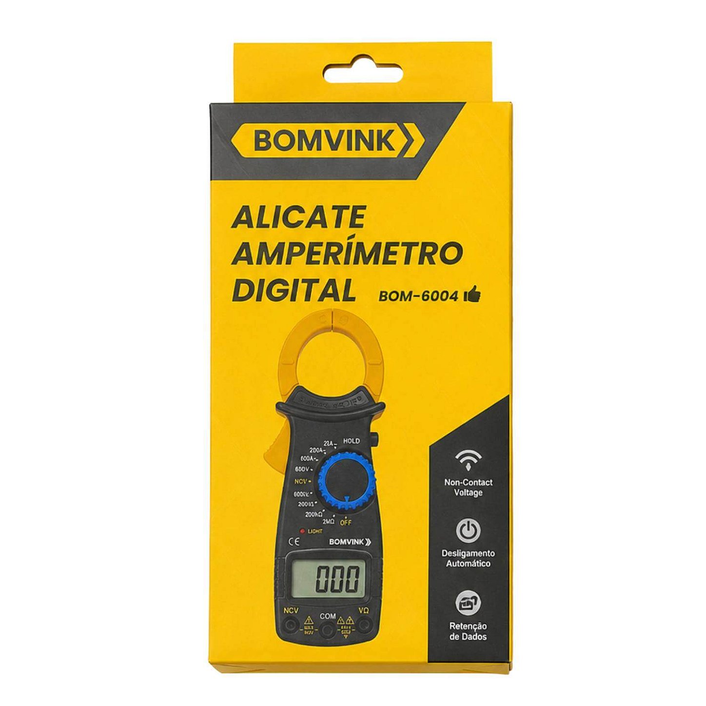 Alicate Amperímetro Digital Profissional
