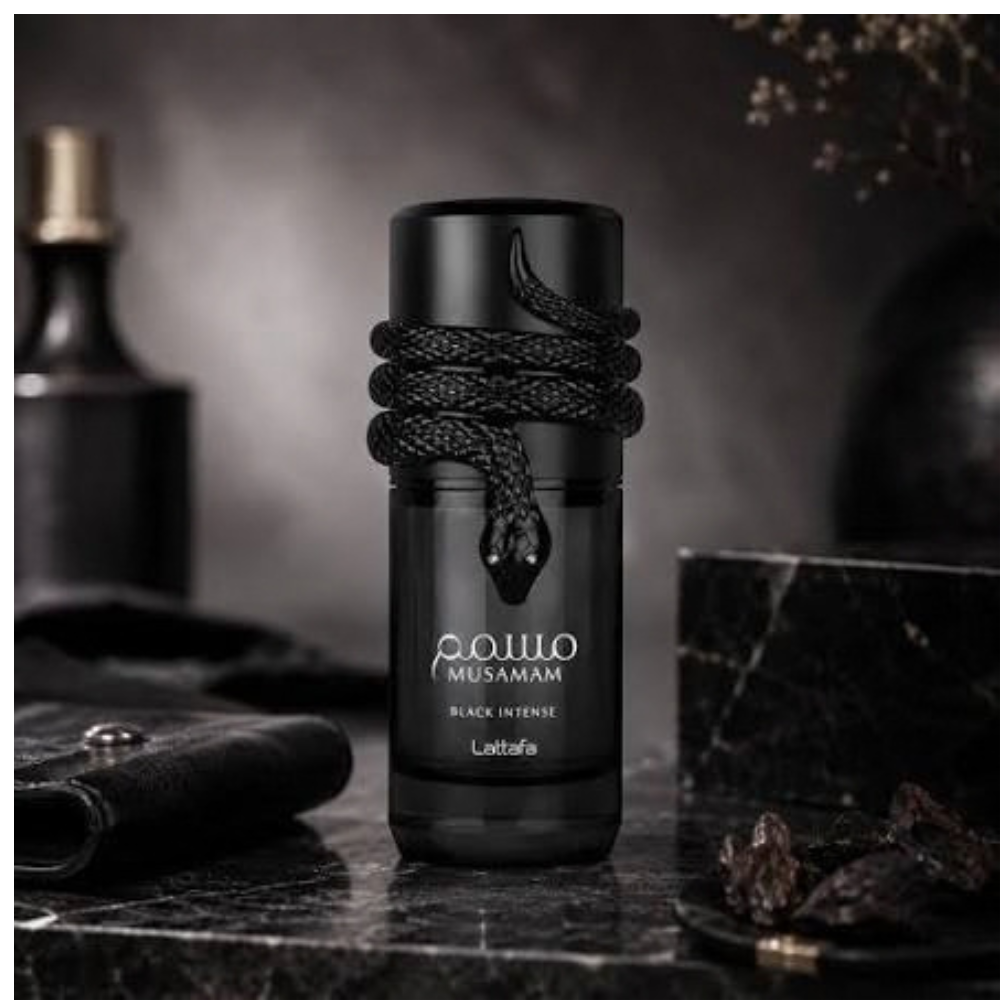 LATAFFA MUSAMAM BLACK INTENSE - Eau de Parfum Masculino 100 ml