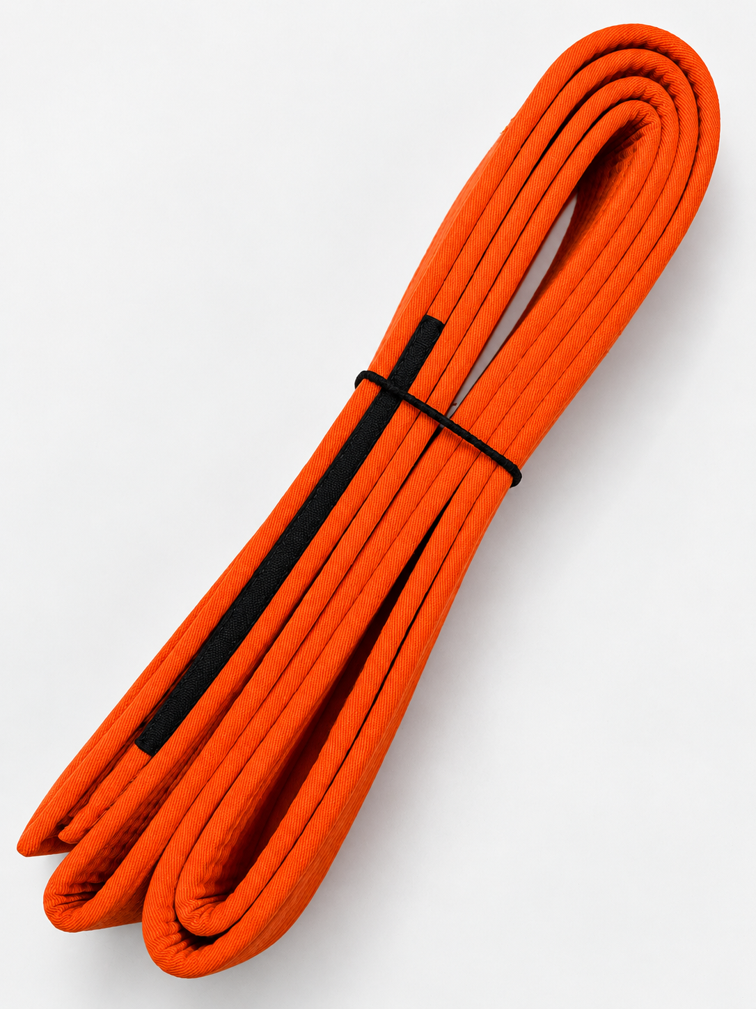Faixa Classica Laranja com Preto