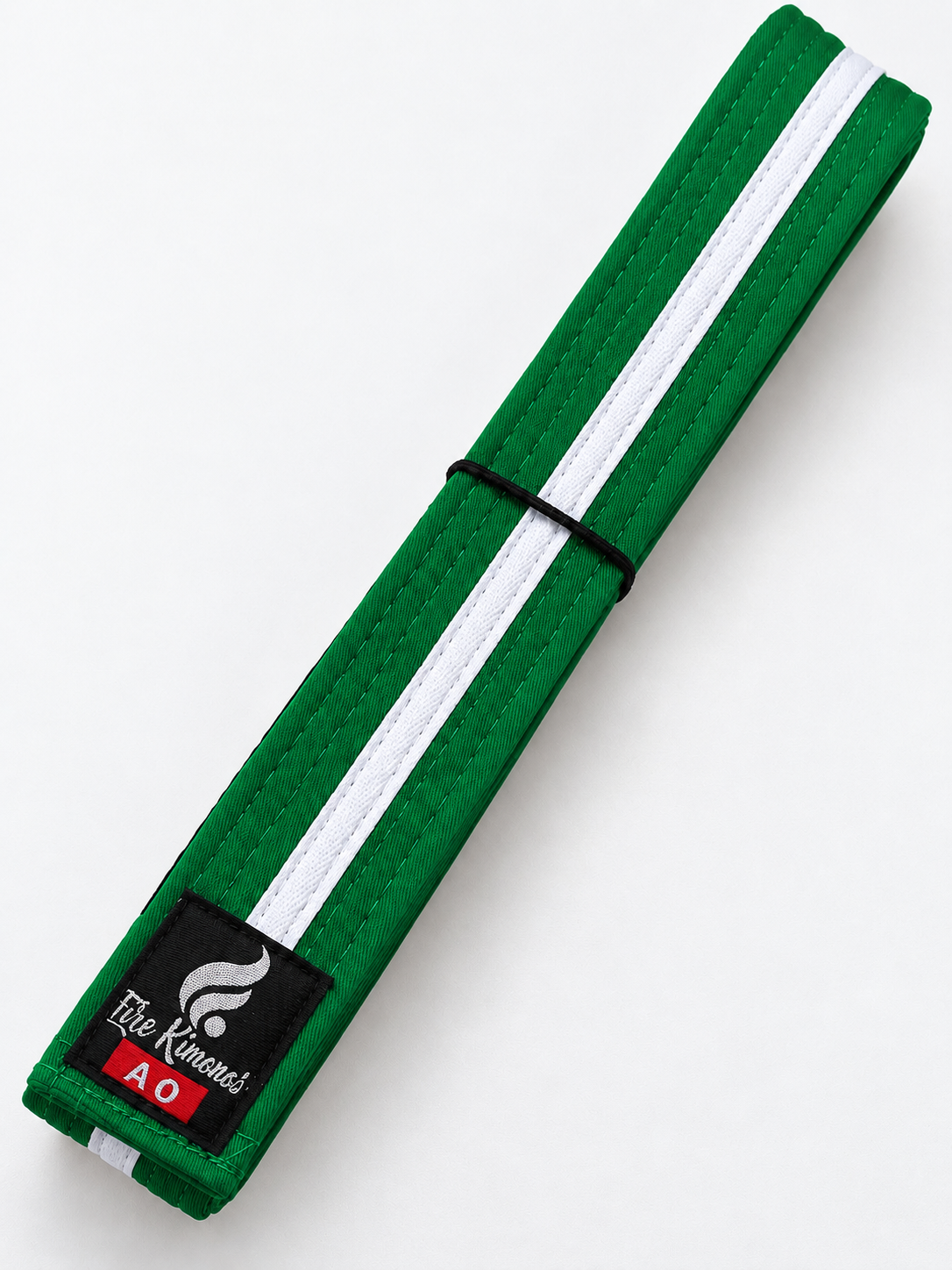 Faixa Classica Verde com Branco