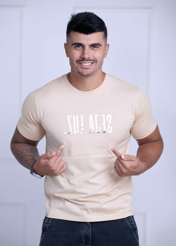 Camiseta Tshirt Feminina e Masculina "Seja Luz"