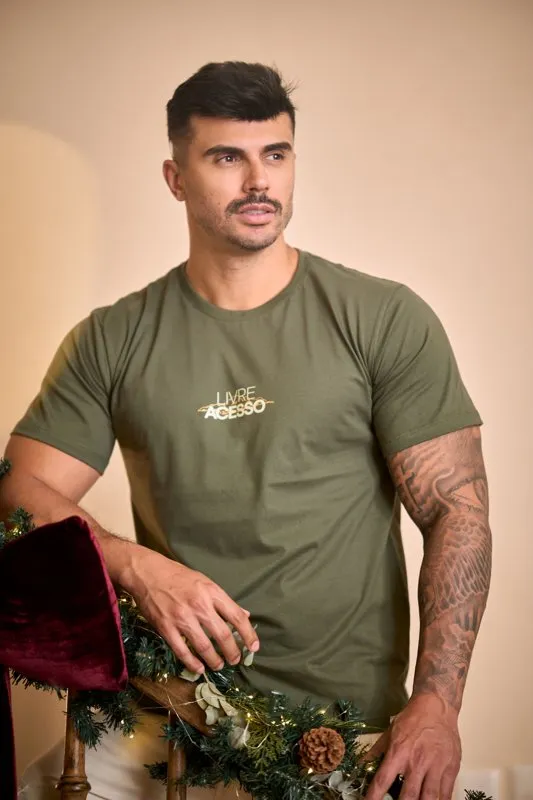 Camiseta Tshirt Feminino e Masculino "Livre acesso"