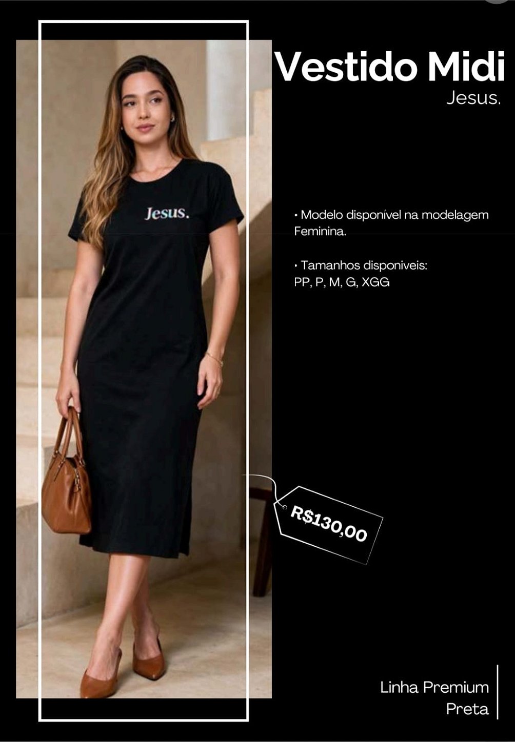 Vestido Midi "Jesus"