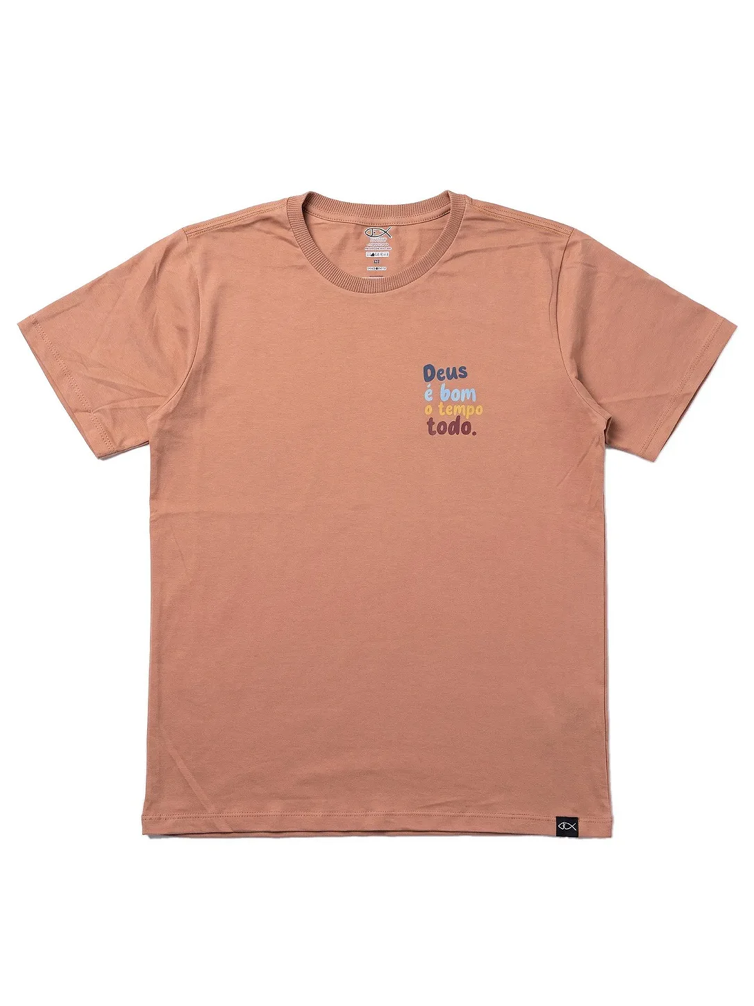Camiseta Tshirt Feminino e Masculino "Deus é bom o tempo todo"