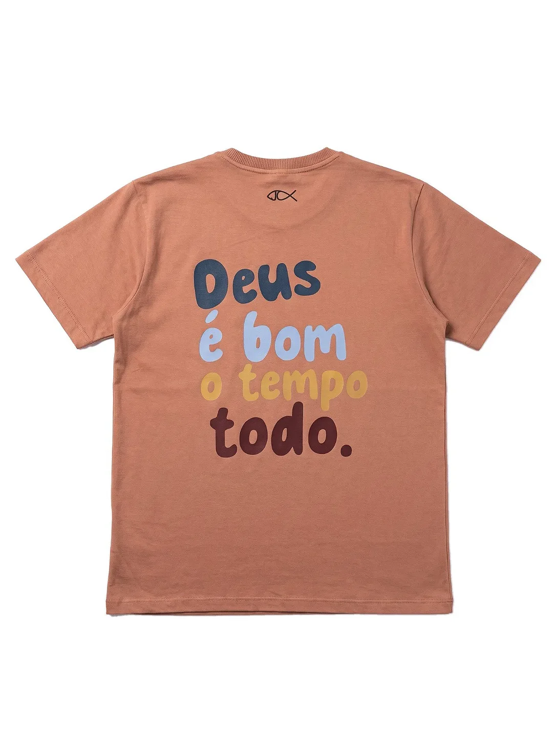Camiseta Tshirt Feminino e Masculino "Deus é bom o tempo todo"