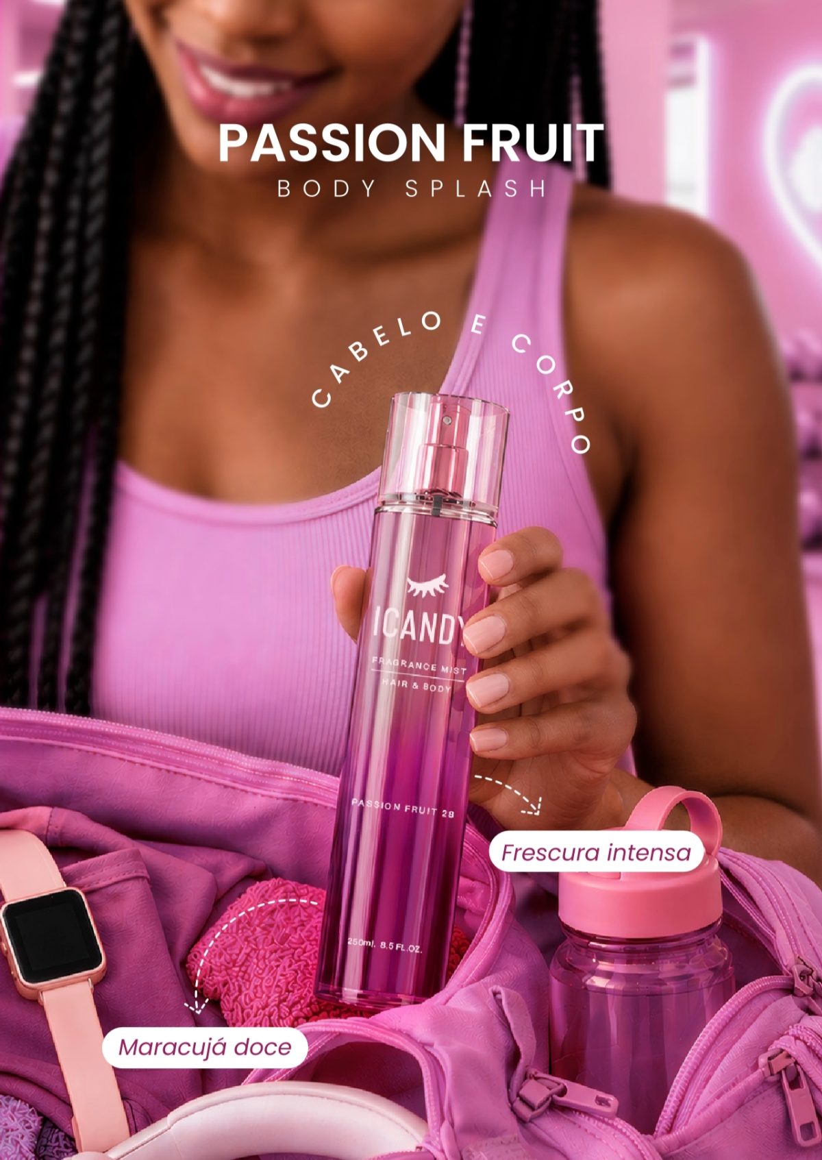 Body Splash PASSION FRUIT da ICandy Mawwal