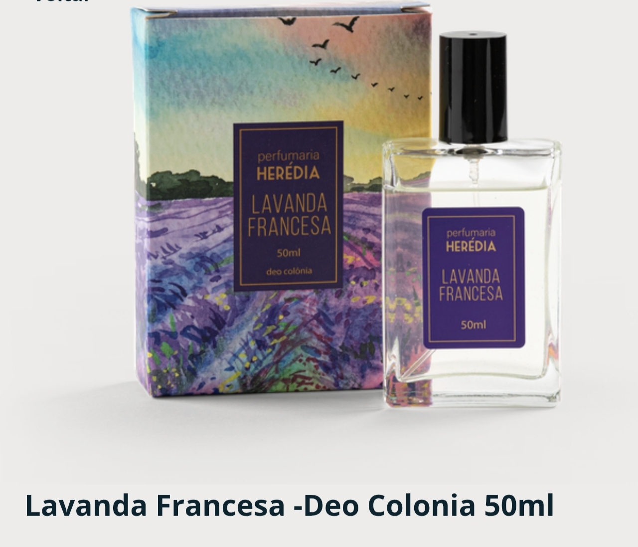 Perfume Lavanda Francesa da Herédia