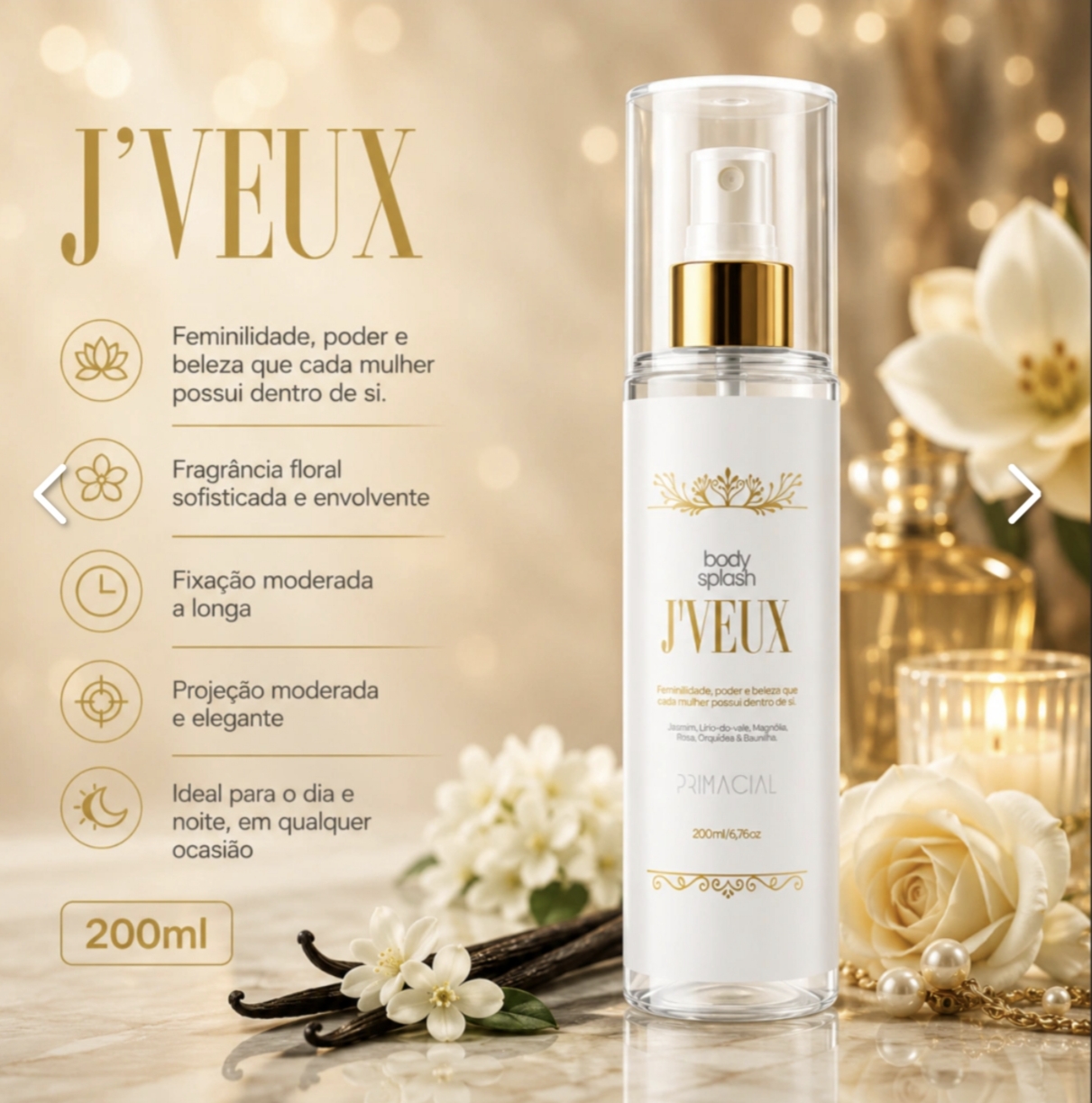 Body Splash Jveux da Primacial