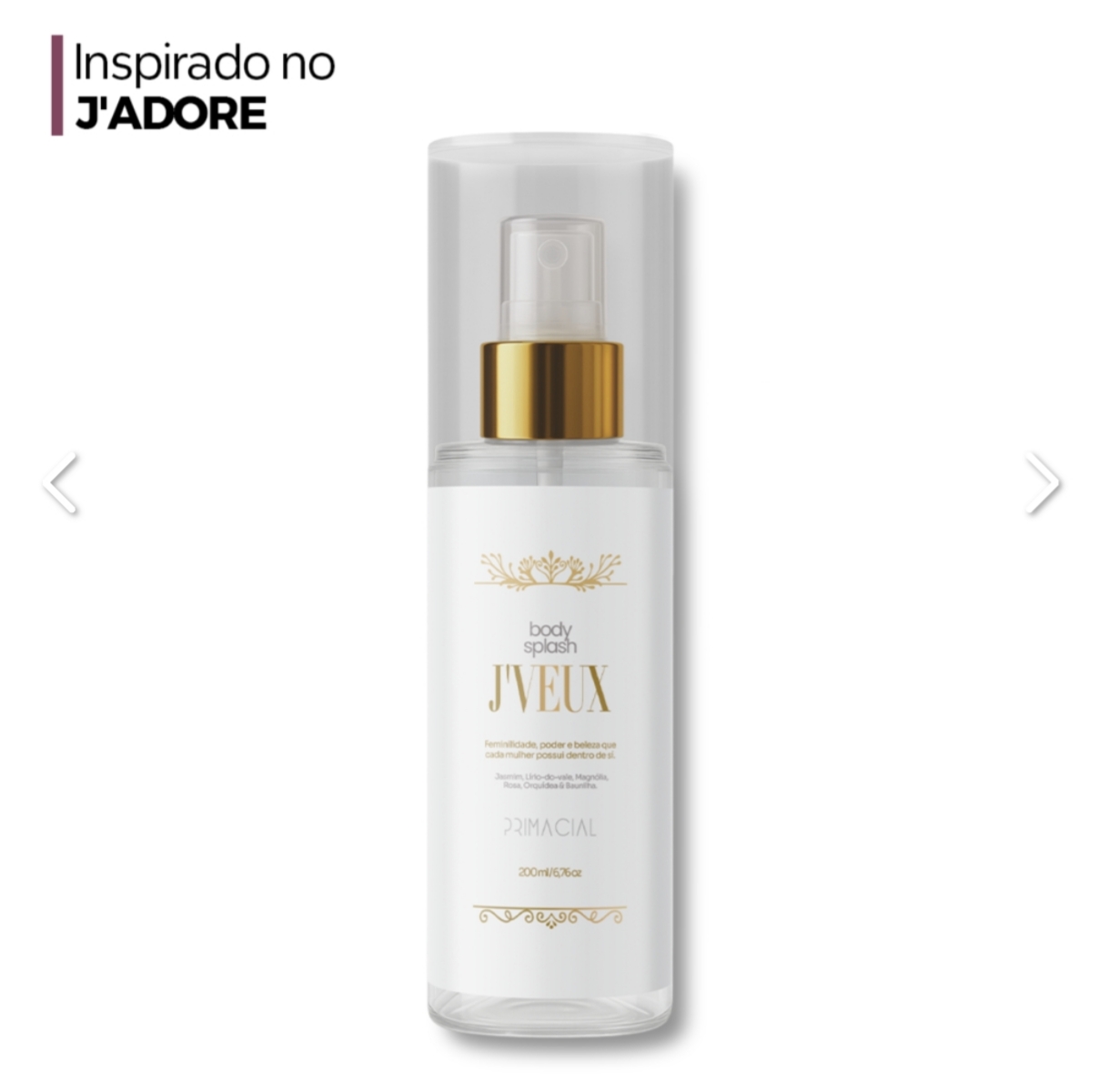 Body Splash Jveux da Primacial