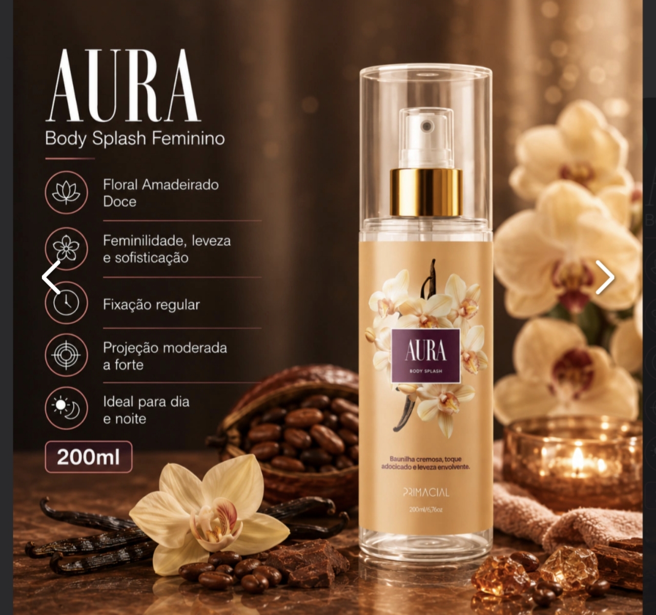 Body Splash Aura da Primacial
