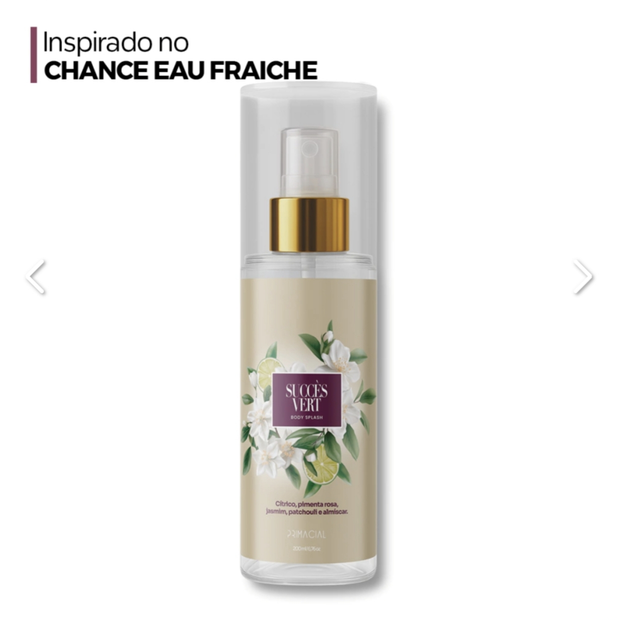 Body Splash Succes Vert da Primacial