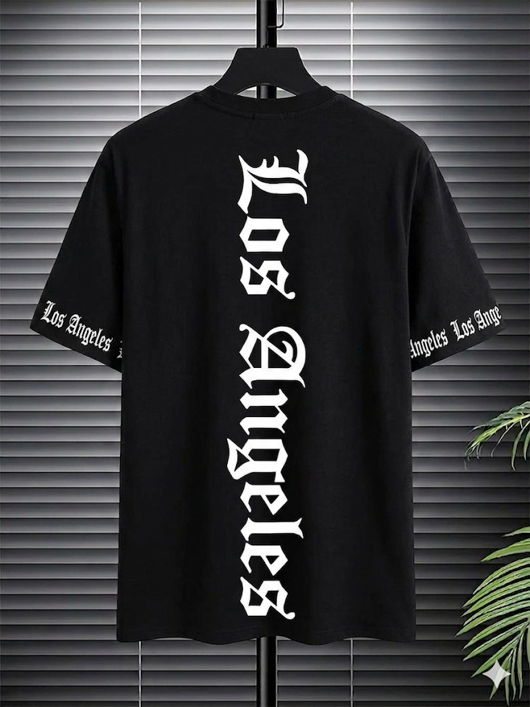Camiseta Los Angeles – Algodão Fio 30.1