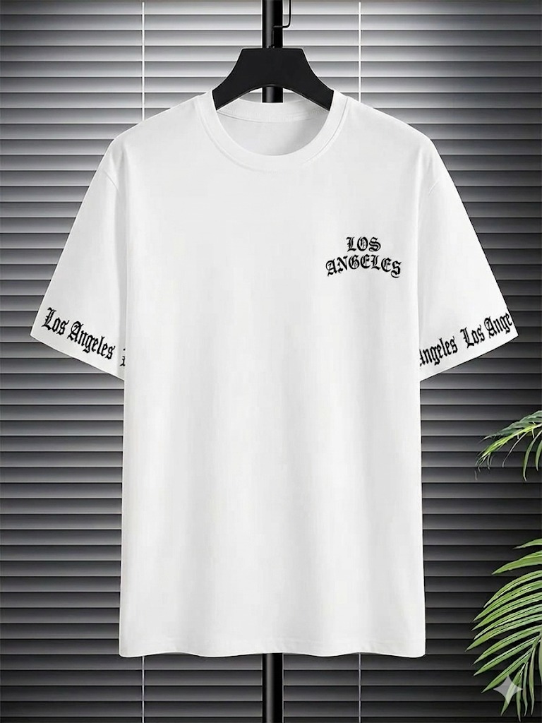 Camiseta Los Angeles – Algodão Fio 30.1