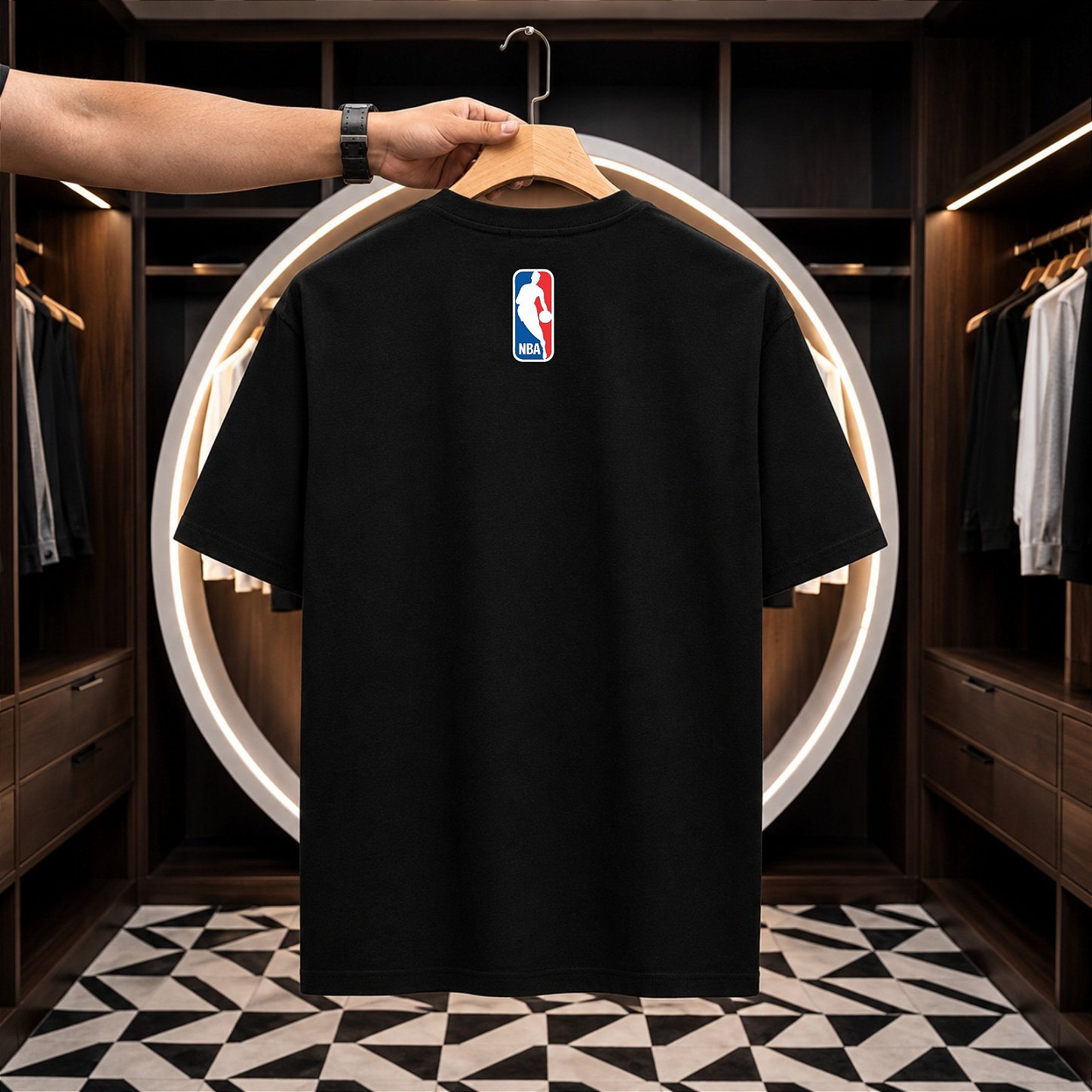 Camiseta básica de algodão - STREETWEAR LAKERS