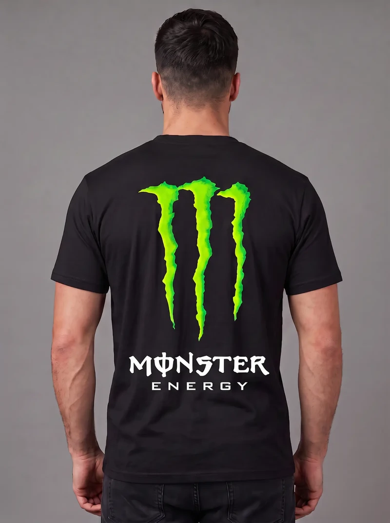 Camiseta básica tecido Dryfit- Monster Energy Unissex