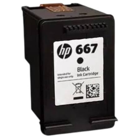 Cartucho de Tinta HP 667 Preto 3YM79L 3YM79AL 3YM79AB | Deskjet Ink Advantage 2776 | Original