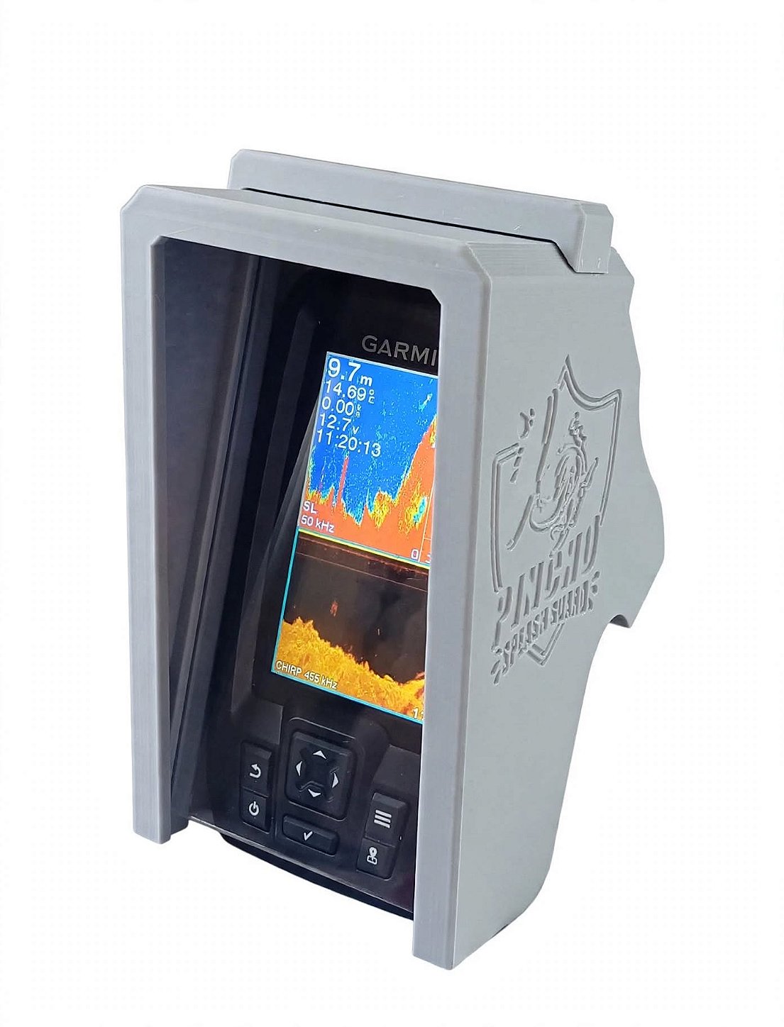 Capa de Proteção para Sonar Garmin Striker 4 ( Plus e Vivid ) Silver