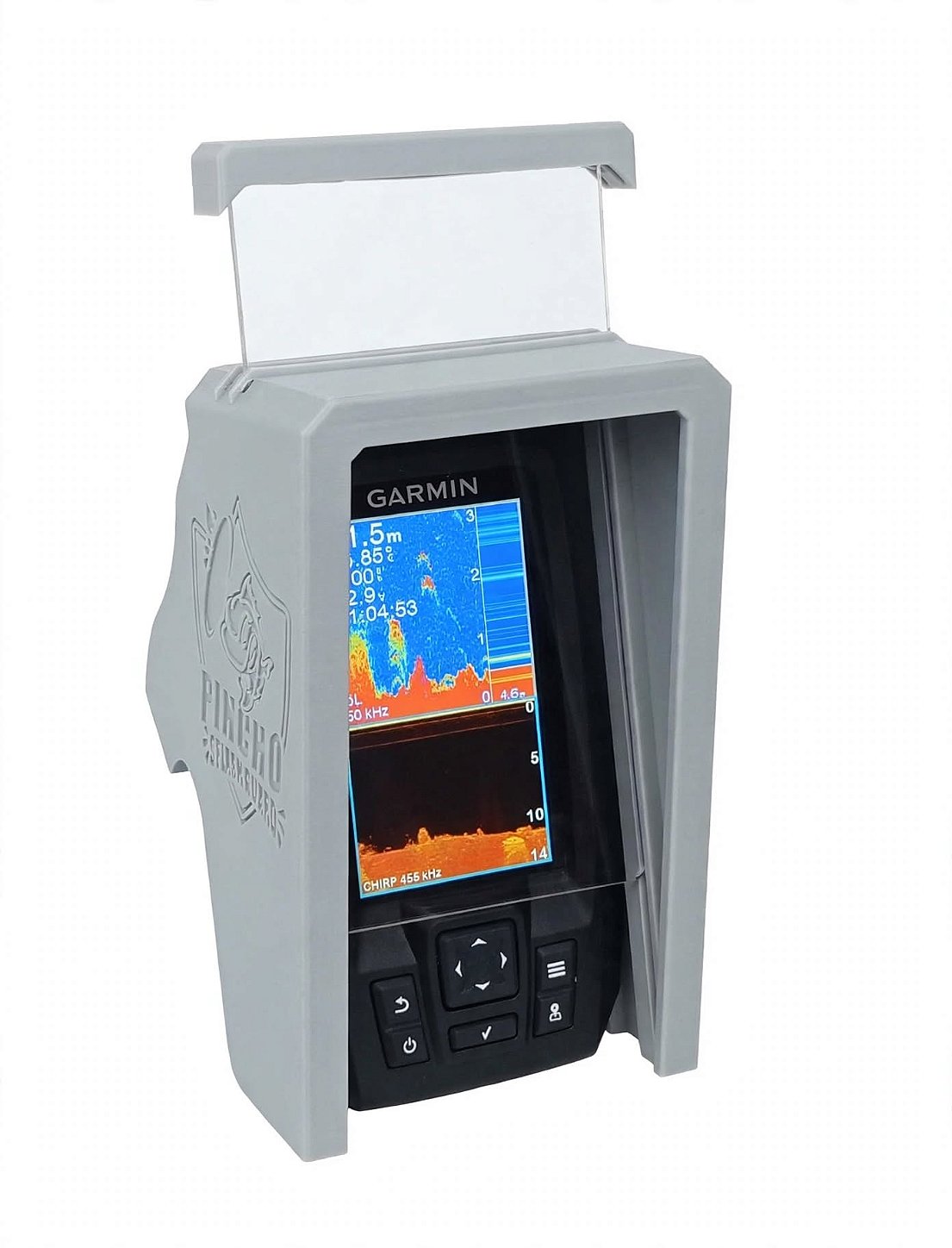 Capa de Proteção para Sonar Garmin Striker 4 ( Plus e Vivid ) Silver