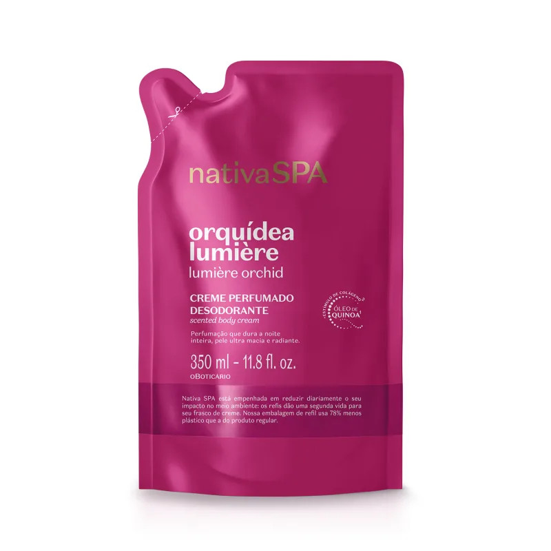 Refil Hidratante Nativa SPA Orquídea 350ml