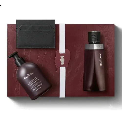Presente Malbec Kit Perfume e Acessórios
