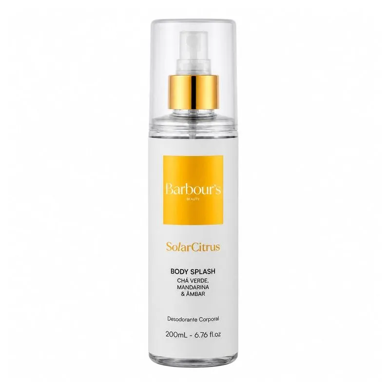 Barbour's Beauty Body Splash Solar Citrus 200ml