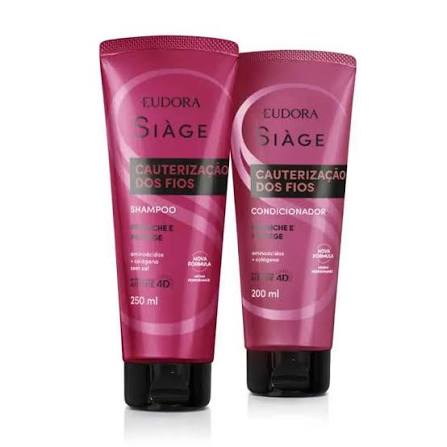 Siàge Eudora Cauterização dos Fios Shampoo e Cond