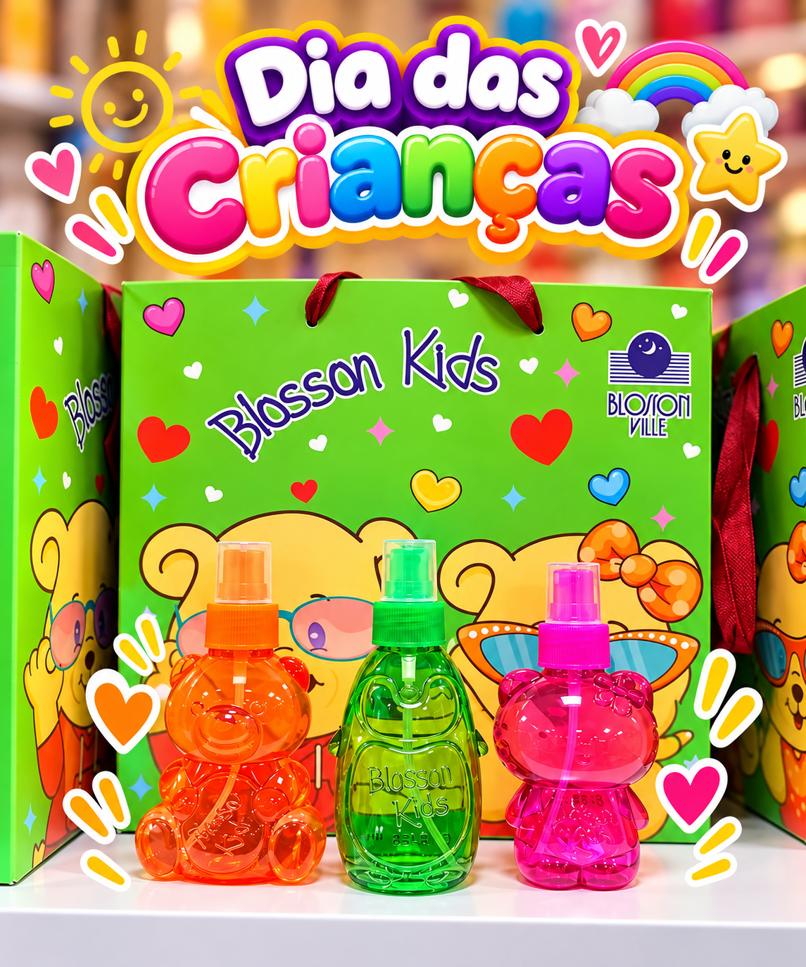 Presente Blosson Kids Colônia Infantil