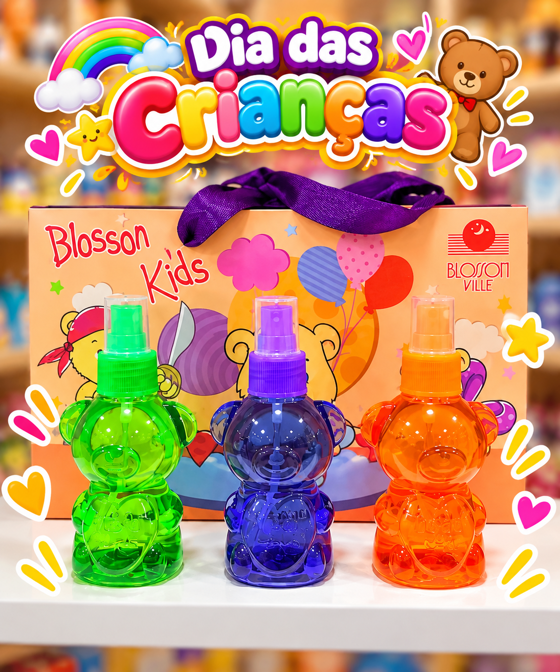 Presente Blosson Kids Colônia Infantil