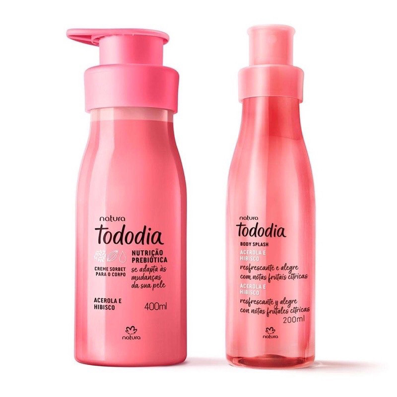 Kit Natura Tododia Acerola e Hibisco