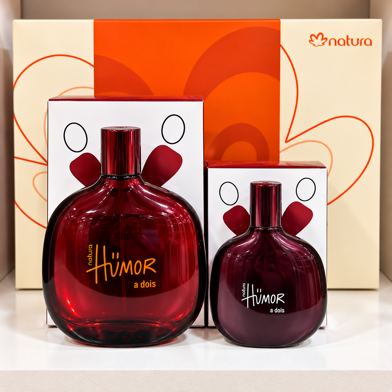 Presente Humor a Dois Natura Perfumes