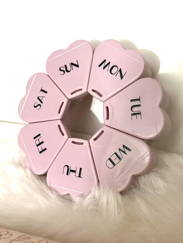 Porta Remédio Diario Flor