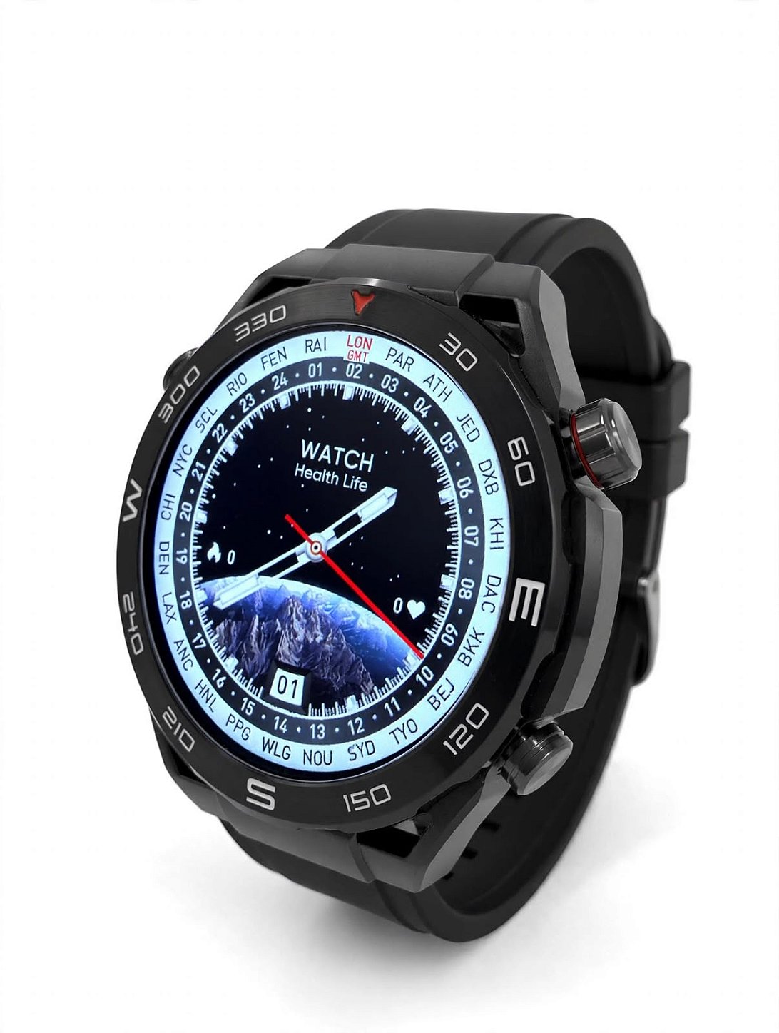 RAFOR MA11 PULSEIRA AÇO PRETO