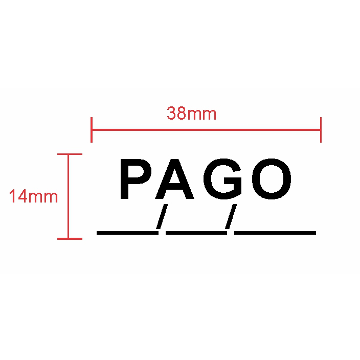 Carimbo Automático 14x38mm – Modelos Prontos para Escritório, Empresa e Comércio