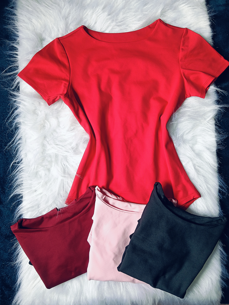 Body Poliamida Rose