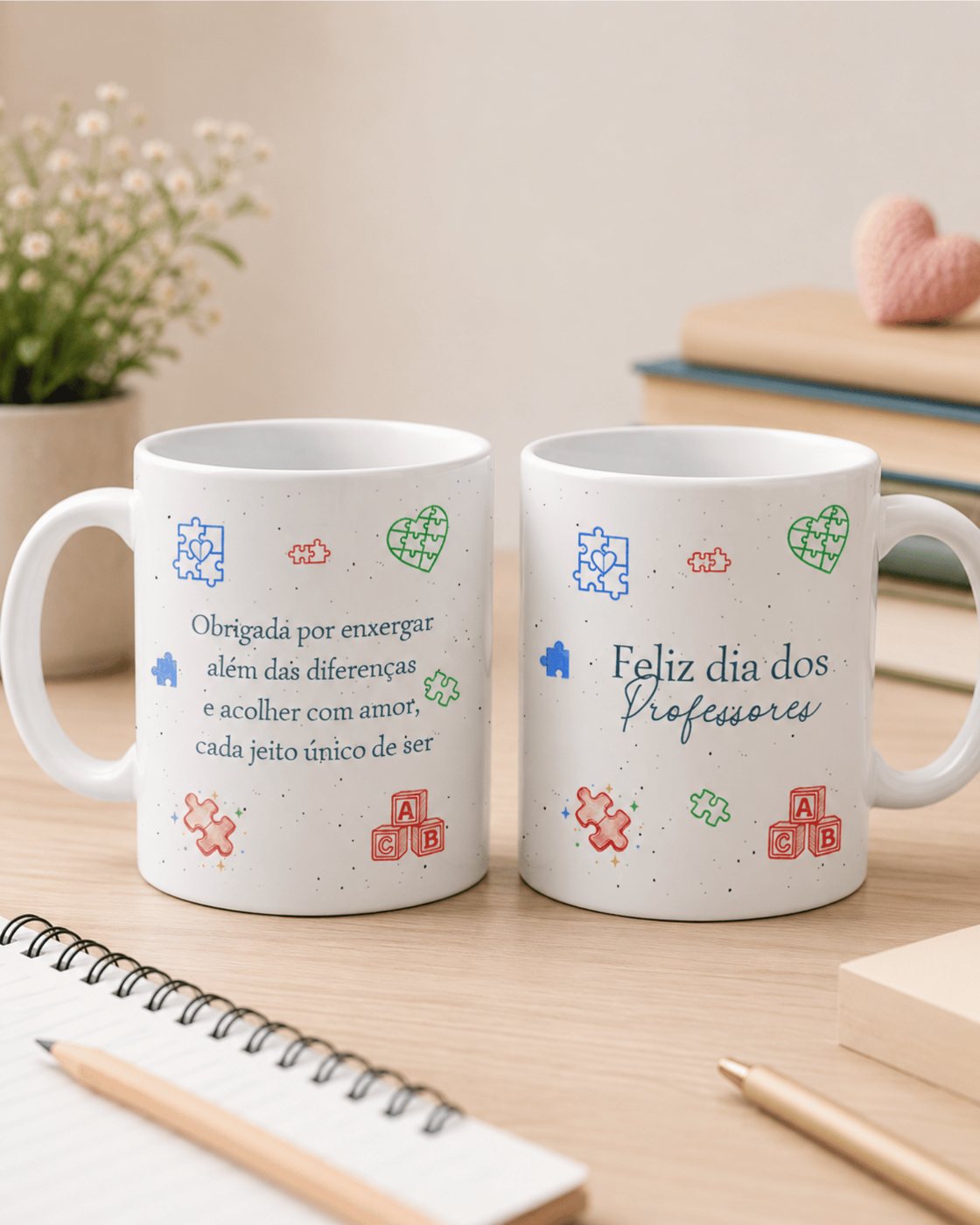 Coleção Dia dos Professores - Canecas