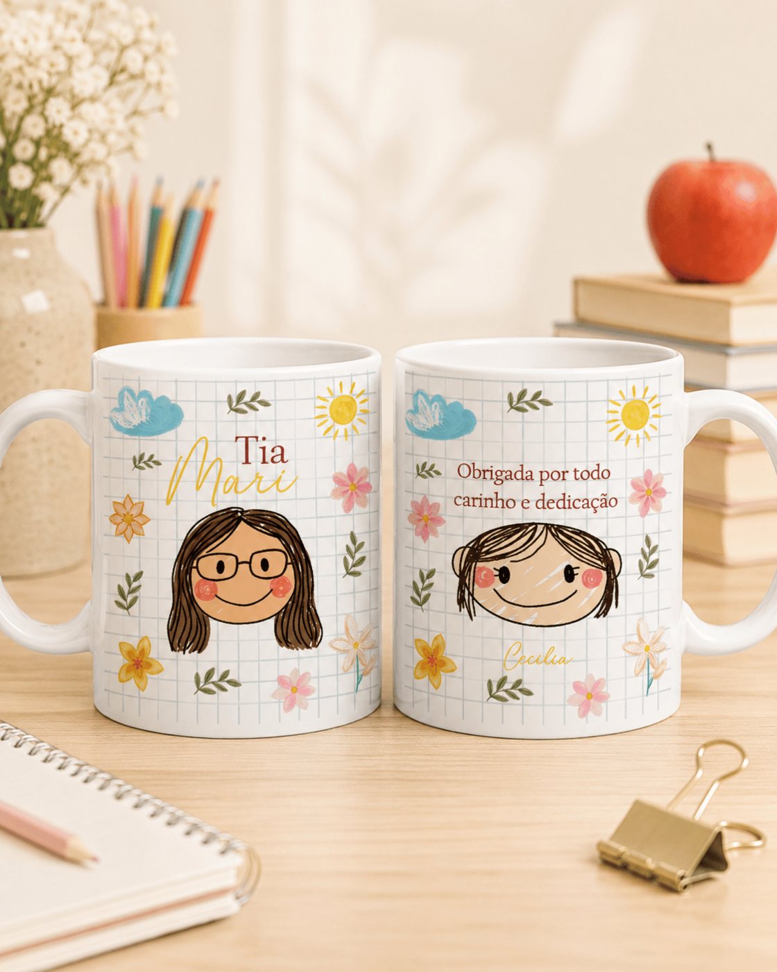 Coleção Dia dos Professores - Canecas