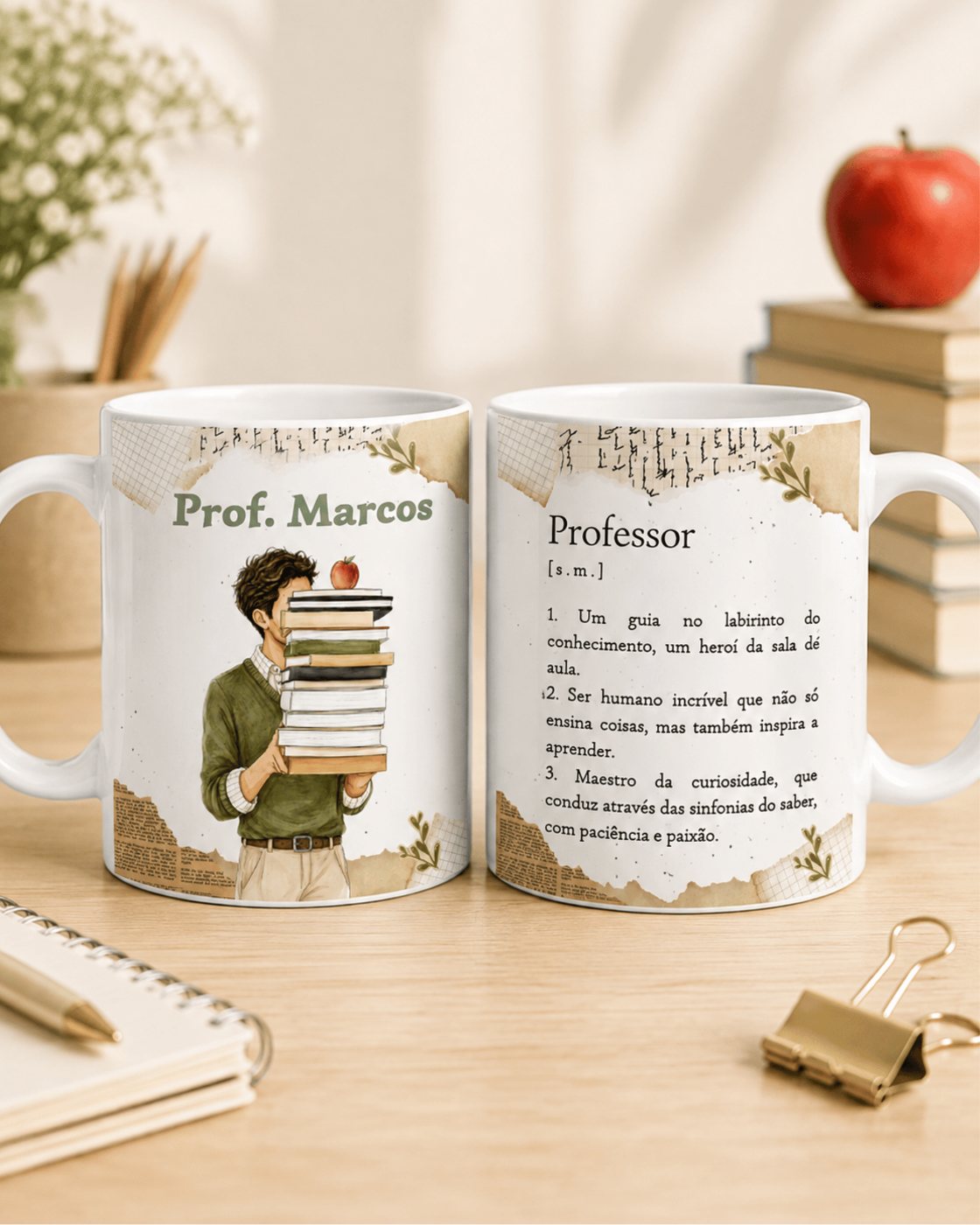 Coleção Dia dos Professores - Canecas