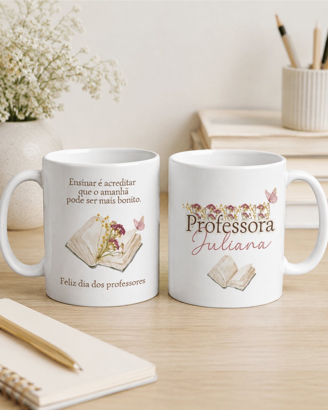 Coleção Dia dos Professores - Canecas