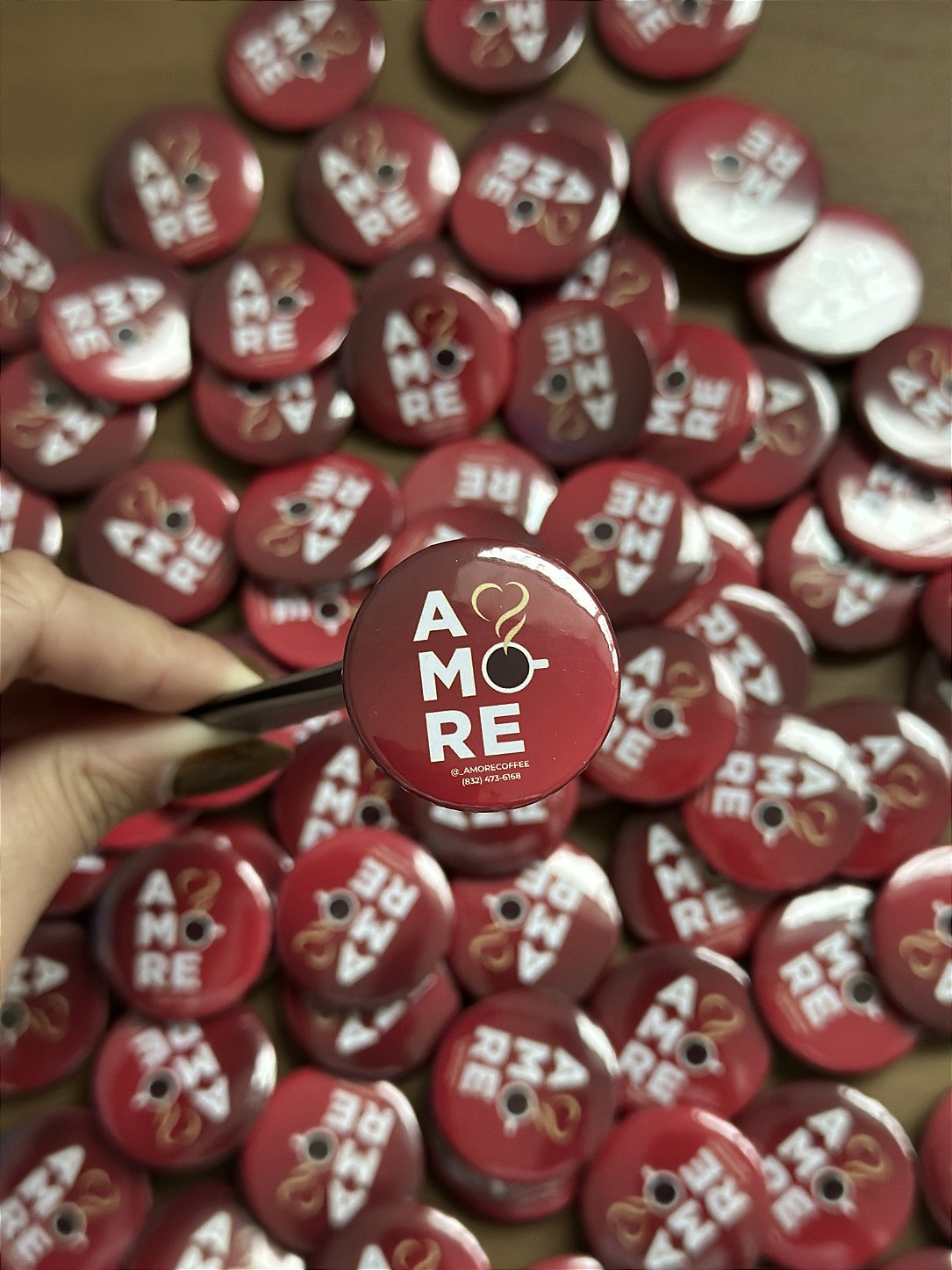 Bottons personalizados para Empresas
