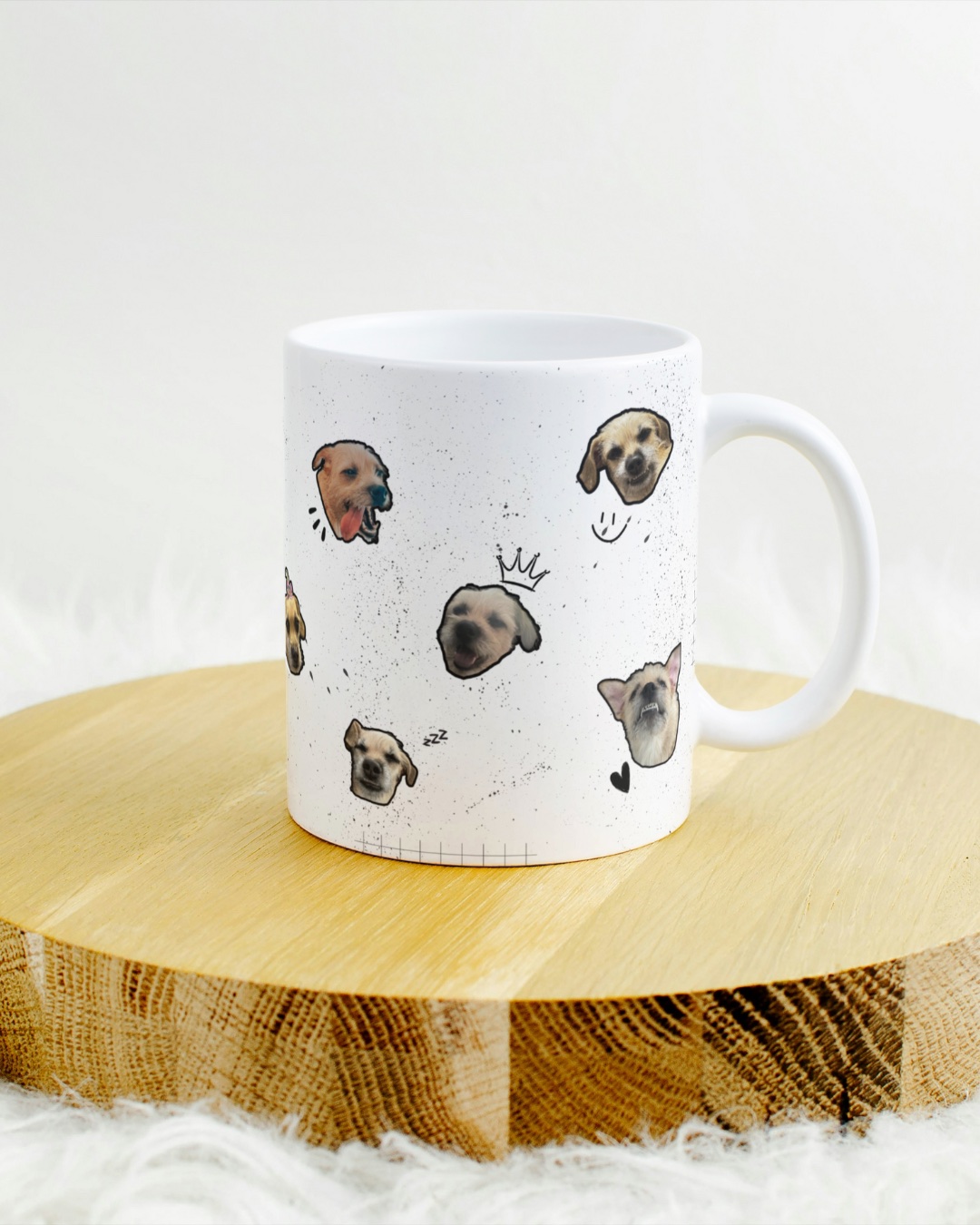 Caneca Rostinhos
