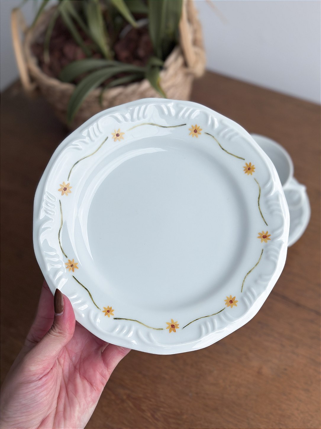 Conjunto de Café Personalizado à Mão