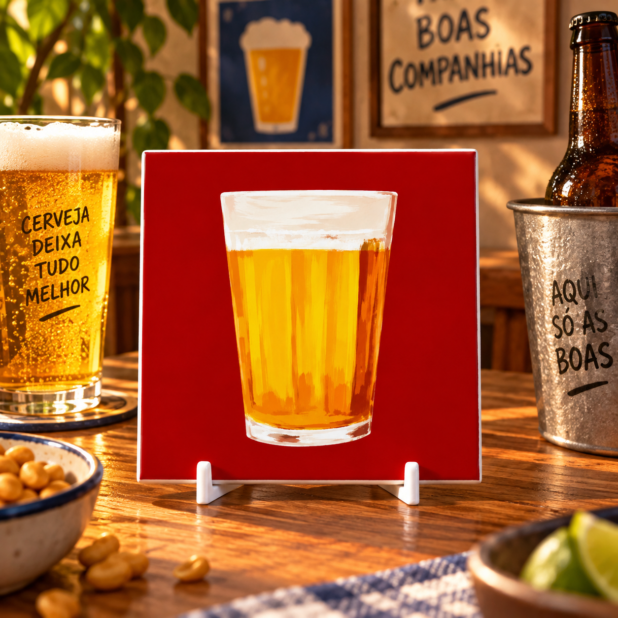 Coleção Brasilidades — Azulejos Cervejinha
