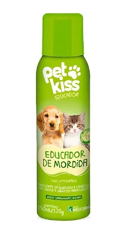 Educador Anti Mordidas e Lambidas para Cães e Gatos - Spray 150ml
