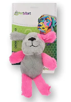 Brinquedo Cachorrinho Pelúcia - Rosa